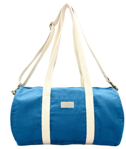 Sac polochon personnalisable grande anse - Sam Bleu roi
